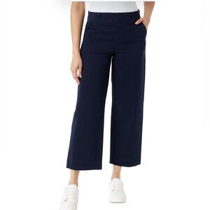 GLORIA VANDERBILT  jeans wide leg crop Size 12